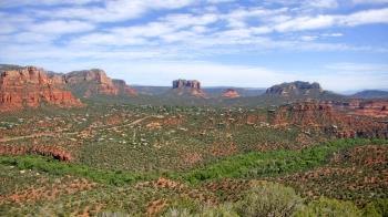 Weather camera view of Aeron Networks - Sedona Airport.