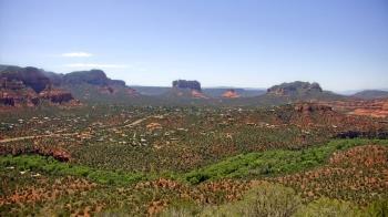 Weather camera view of Aeron Networks - Sedona Airport.