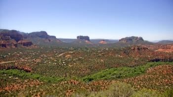 Weather camera view of Aeron Networks - Sedona Airport.
