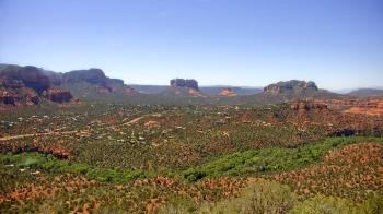 Weather camera view of Aeron Networks - Sedona Airport.