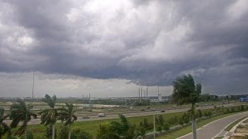 Weather camera view of Seagate.