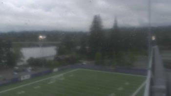 Weather camera view of KING5 at Husky Stadium.