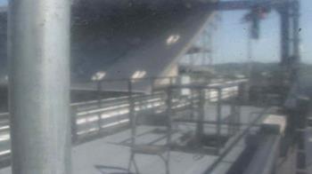 Weather camera view of KING5 at Husky Stadium.