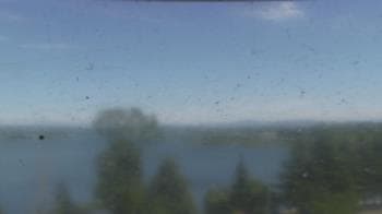 Weather camera view of KING5 at Husky Stadium.