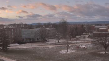 Weather camera view of Shippensburg Univ Of Pennsylvania.