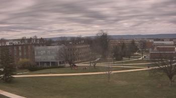 Weather camera view of Shippensburg Univ Of Pennsylvania.