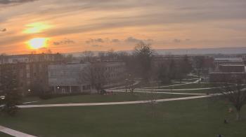 Weather camera view of Shippensburg Univ Of Pennsylvania.