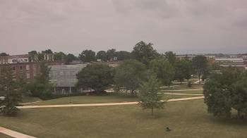 Weather camera view of Shippensburg Univ Of Pennsylvania.