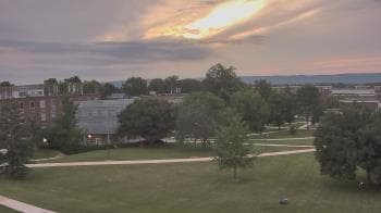 Weather camera view of Shippensburg Univ Of Pennsylvania.