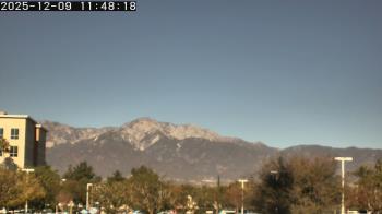 Weather camera view of San Bernardino CA.