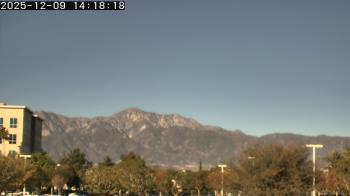 Weather camera view of San Bernardino CA.