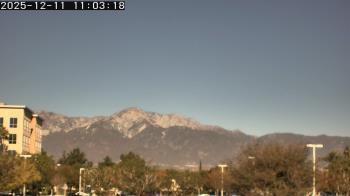 Weather camera view of San Bernardino CA.