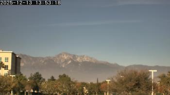 Weather camera view of San Bernardino CA.
