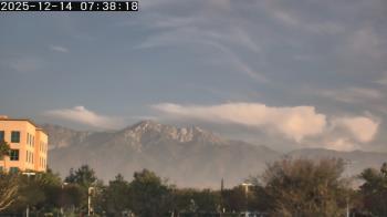 Weather camera view of San Bernardino CA.