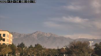 Weather camera view of San Bernardino CA.