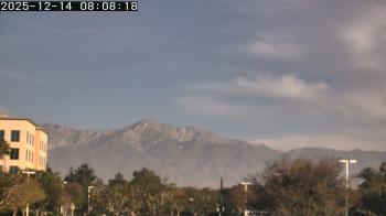 Weather camera view of San Bernardino CA.
