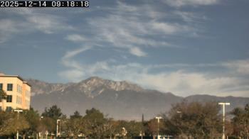 Weather camera view of San Bernardino CA.