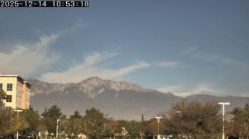 Weather camera view of San Bernardino CA.