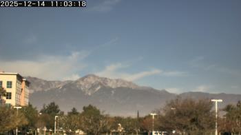 Weather camera view of San Bernardino CA.