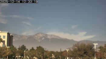 Weather camera view of San Bernardino CA.