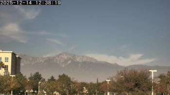 Weather camera view of San Bernardino CA.