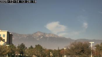 Weather camera view of San Bernardino CA.