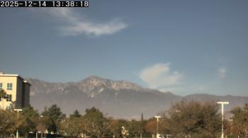 Weather camera view of San Bernardino CA.