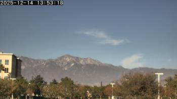 Weather camera view of San Bernardino CA.
