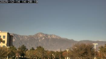 Weather camera view of San Bernardino CA.