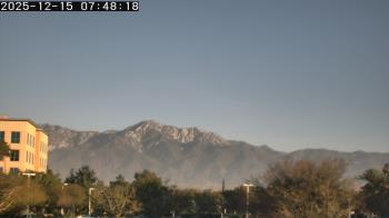 Weather camera view of San Bernardino CA.