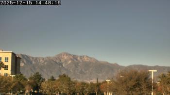 Weather camera view of San Bernardino CA.