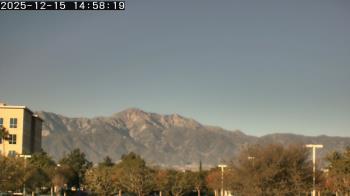 Weather camera view of San Bernardino CA.