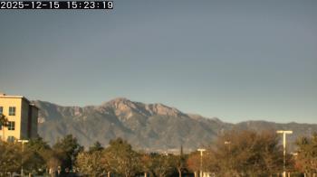 Weather camera view of San Bernardino CA.