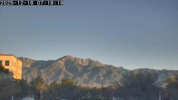 Weather camera view of San Bernardino CA.