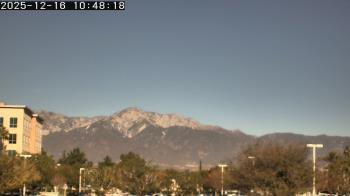 Weather camera view of San Bernardino CA.