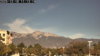 Weather camera view of San Bernardino CA.