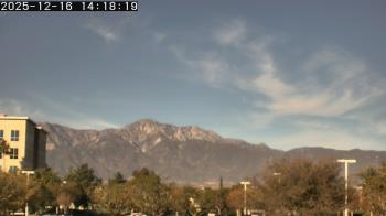 Weather camera view of San Bernardino CA.