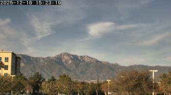 Weather camera view of San Bernardino CA.