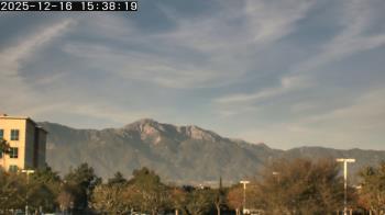 Weather camera view of San Bernardino CA.
