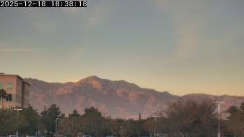 Weather camera view of San Bernardino CA.