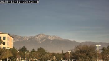 Weather camera view of San Bernardino CA.