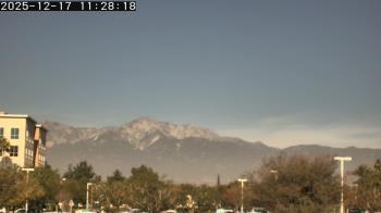 Weather camera view of San Bernardino CA.