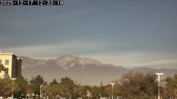 Weather camera view of San Bernardino CA.