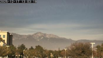 Weather camera view of San Bernardino CA.
