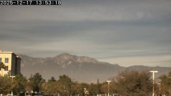 Weather camera view of San Bernardino CA.