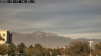 Weather camera view of San Bernardino CA.