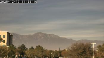 Weather camera view of San Bernardino CA.