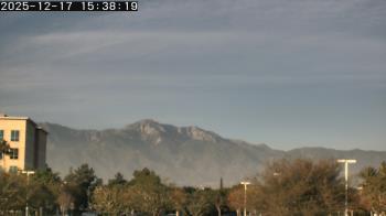 Weather camera view of San Bernardino CA.