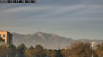 Weather camera view of San Bernardino CA.
