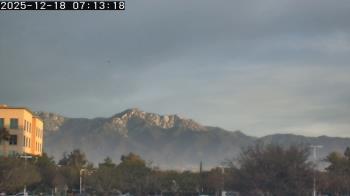 Weather camera view of San Bernardino CA.
